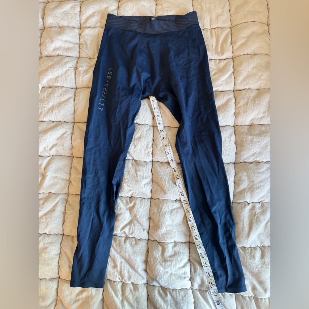 Lululemon Athletica Navy Blue Men’s License To Train Leggings/Tights, Size Large